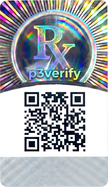 Pur3ity holographic verification seal